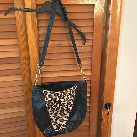 Handbags - Animal print hobo bag pre owned